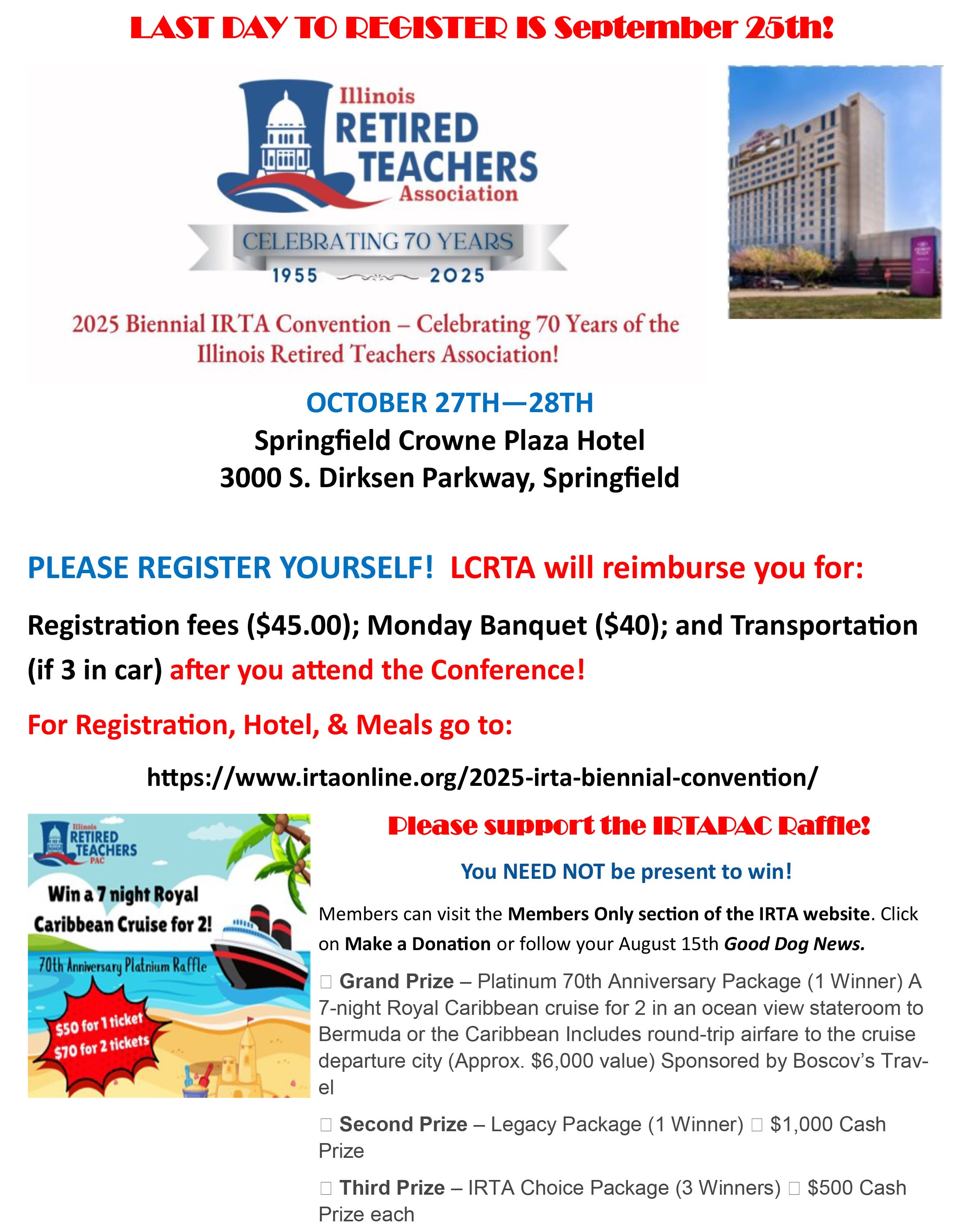 2025 IRTA Biennial Convention