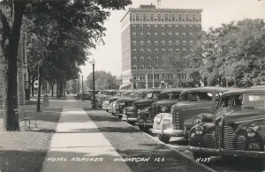 The Karcher Hotel in Waukegan