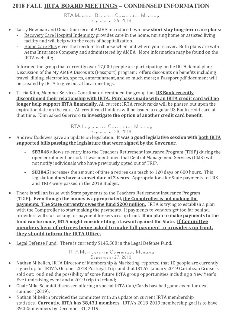 Illinois Retired Teachers Association