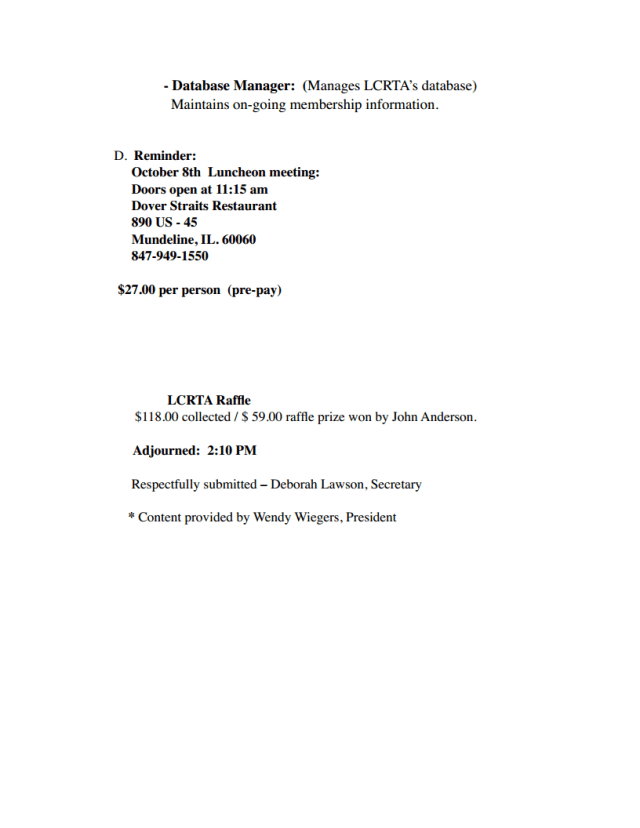 August 13, 2019 meeting minutes, page 3