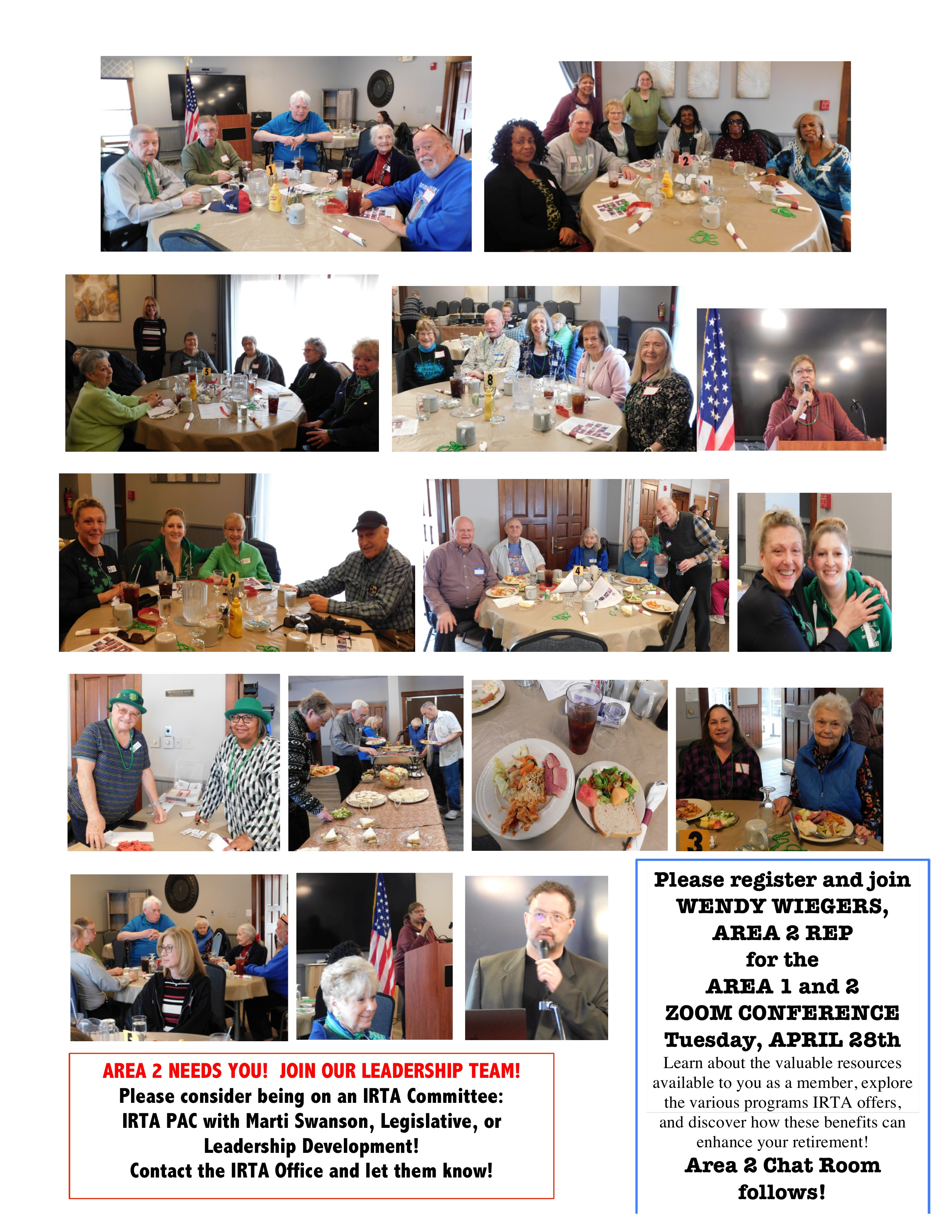 April 2026 newsletter, page 2